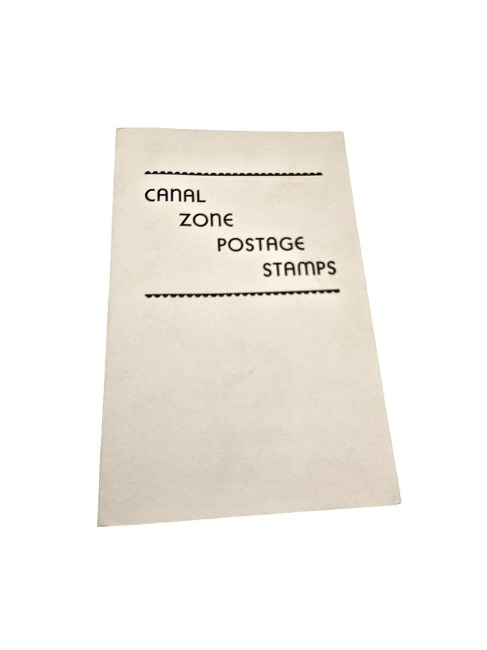 Vintage Canal Zone Postage Stamps Book from Canal Zone Postal Service LI633